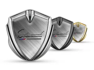 Metal Domed Emblem Modern Look Tuning Style